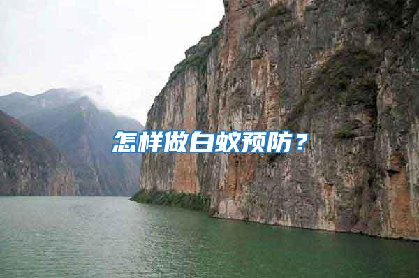 怎樣做白蟻預(yù)防？