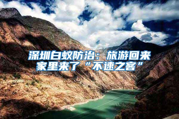 深圳白蟻防治：旅游回來(lái)家里來(lái)了“不速之客”