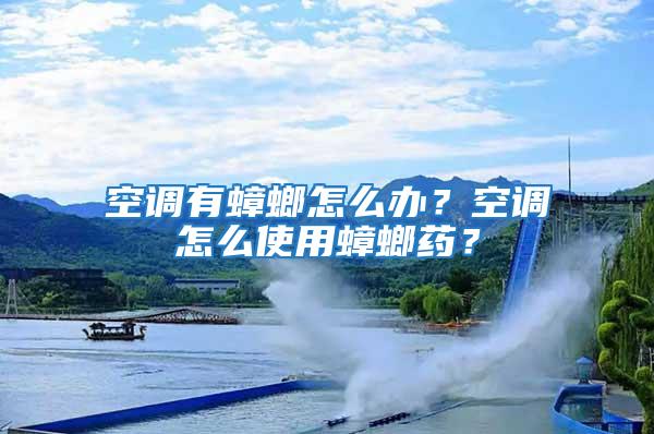 空調有蟑螂怎么辦？空調怎么使用蟑螂藥？