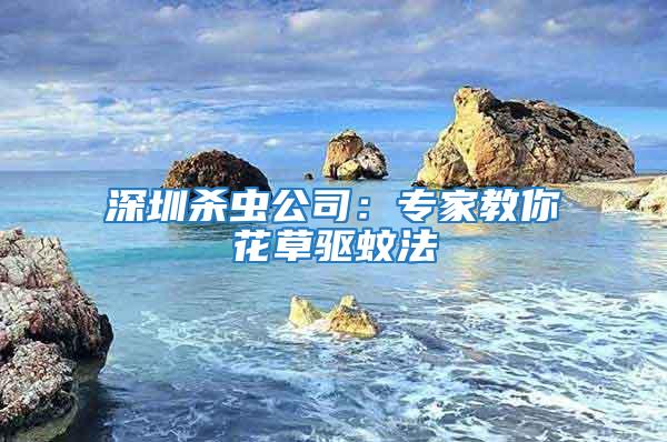 深圳殺蟲(chóng)公司：專家教你花草驅(qū)蚊法