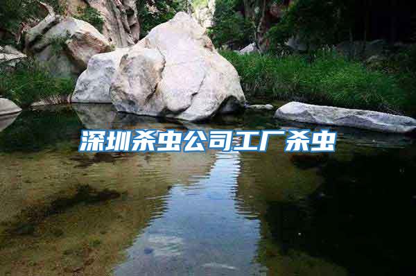 深圳殺蟲(chóng)公司工廠殺蟲(chóng)