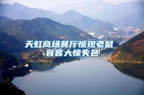 天虹商場(chǎng)餐廳驚現(xiàn)老鼠 食客大驚失色