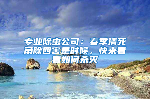 專業(yè)除蟲公司：春季清死角除四害是時(shí)候，快來看看如何殺滅